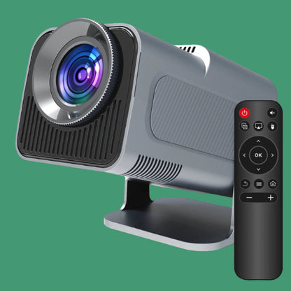 4K Android 11 Projector Native 1080P 390ANSI HY320 Dual Wifi6 BT5.0 1920*1080P Cinema Portable Projetor Upgrated HY300