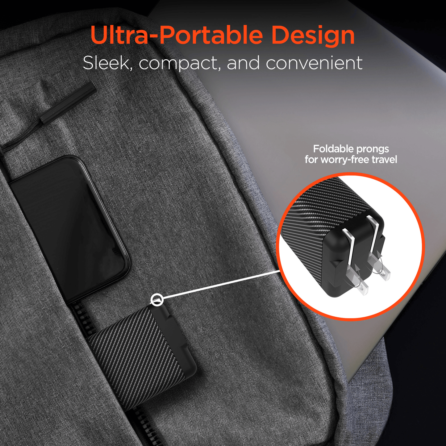 HyperGear SpeedBoost 25W USB-C PD + 12W USB Fast Wall Charger with PPS and 6ft USB-C Cable