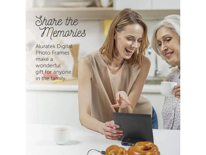 8" Slim Digital Photo Frame with Auto Slideshow (1024 X 768 Resolution, 4:3 Aspect Ratio)