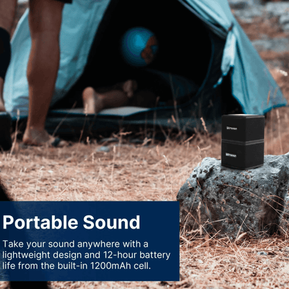 Emerson 1-Pair Instant Connect Sound Blox Wireless Magnetic Stackable Speakers