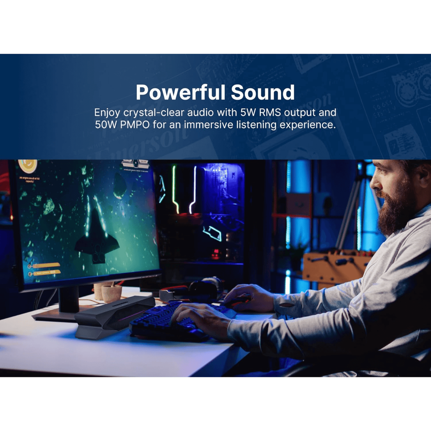 Emerson Mini Bluetooth Soundbar