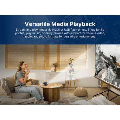 Emerson 120" Home Theater LCD Projector