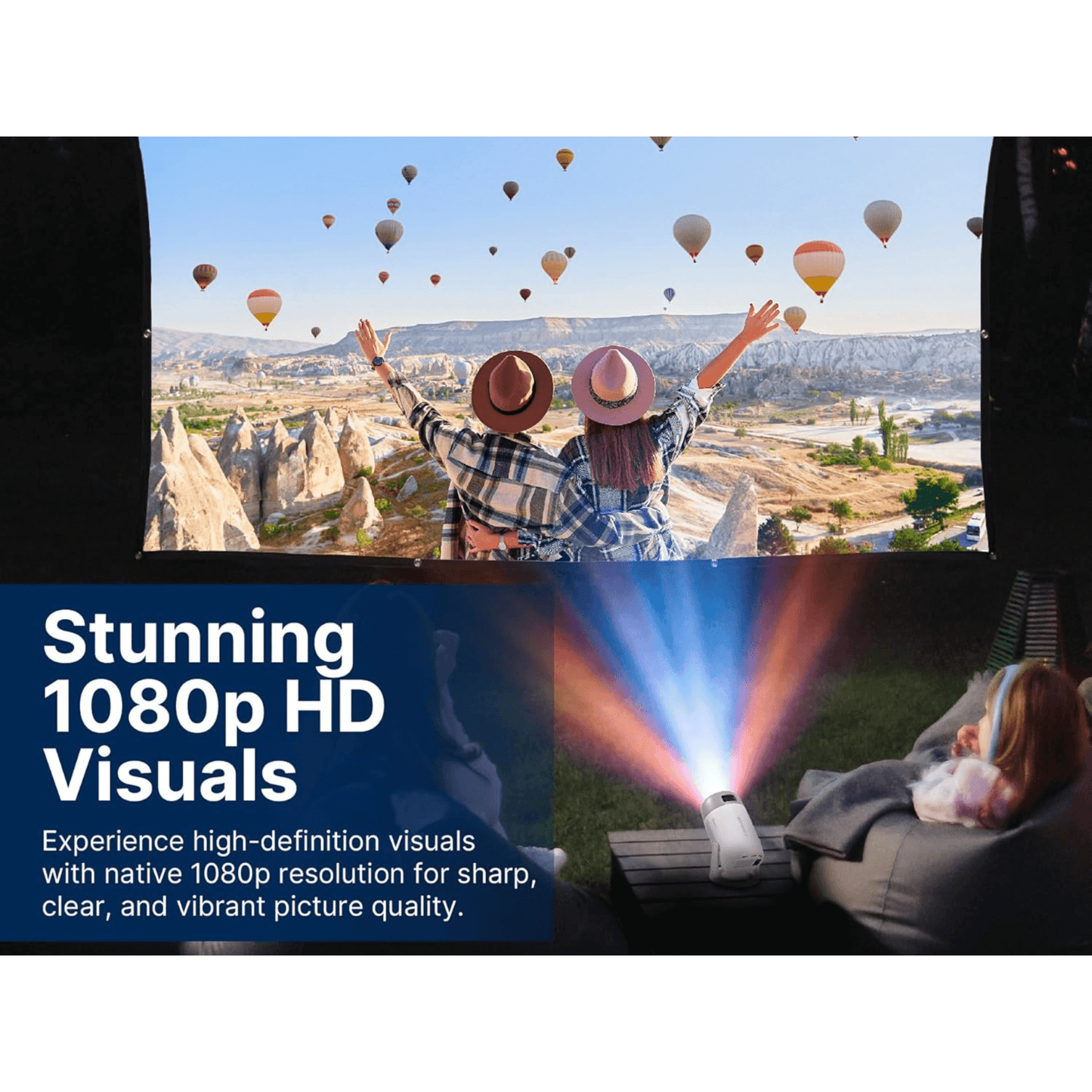 Emerson 150" Home Theater LCD Projector Combo