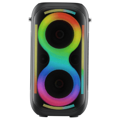 IQ Sound 2x5-Inch TWS Fusion Glow Portable Bluetooth Speaker