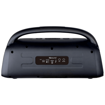 IQ Sound Portable Bluetooth Speaker with RGB Lights and TWS-Enhanced Stereo Sound