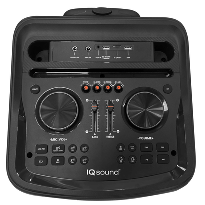 IQ Sound CYBER FLEX12 12-Inch Portable Bluetooth Party Speaker