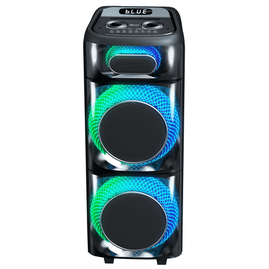 IQ Sound TorusFLEX 2x10-Inch Portable Bluetooth DJ Speaker