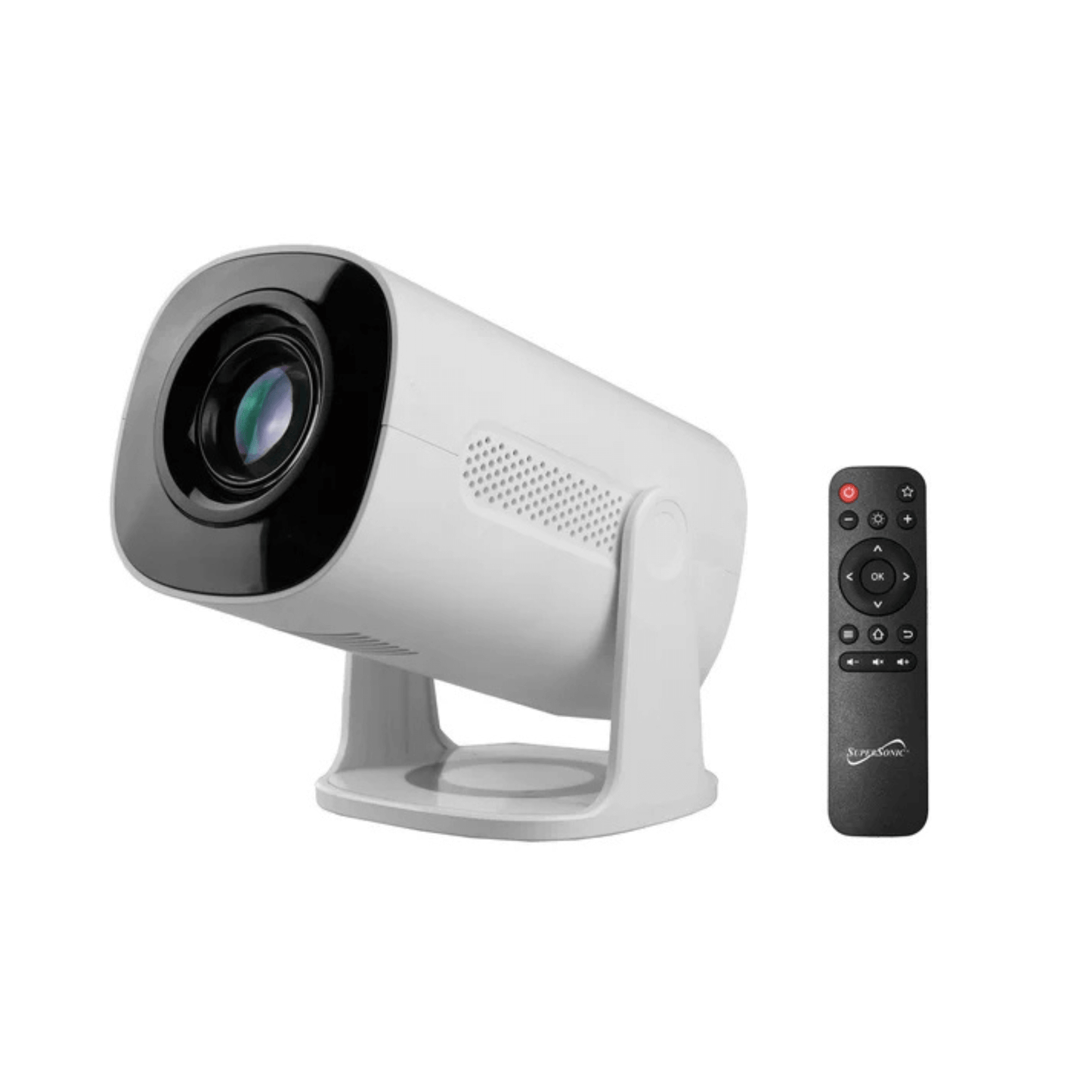 Supersonic Smart WiFi Streaming Projector with Bluetooth