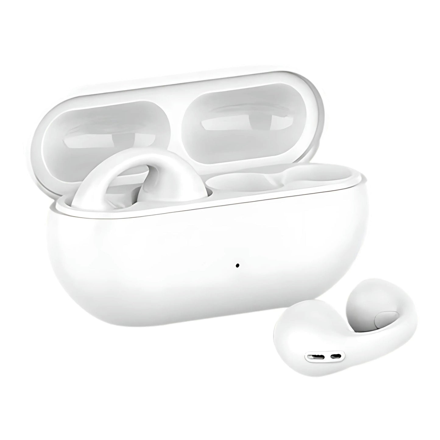 Wireless Bone Conduction Headphones – Waterproof Bluetooth Earphones with Ear Clip, Mini Open-Ear Design for Comfort and Clarity